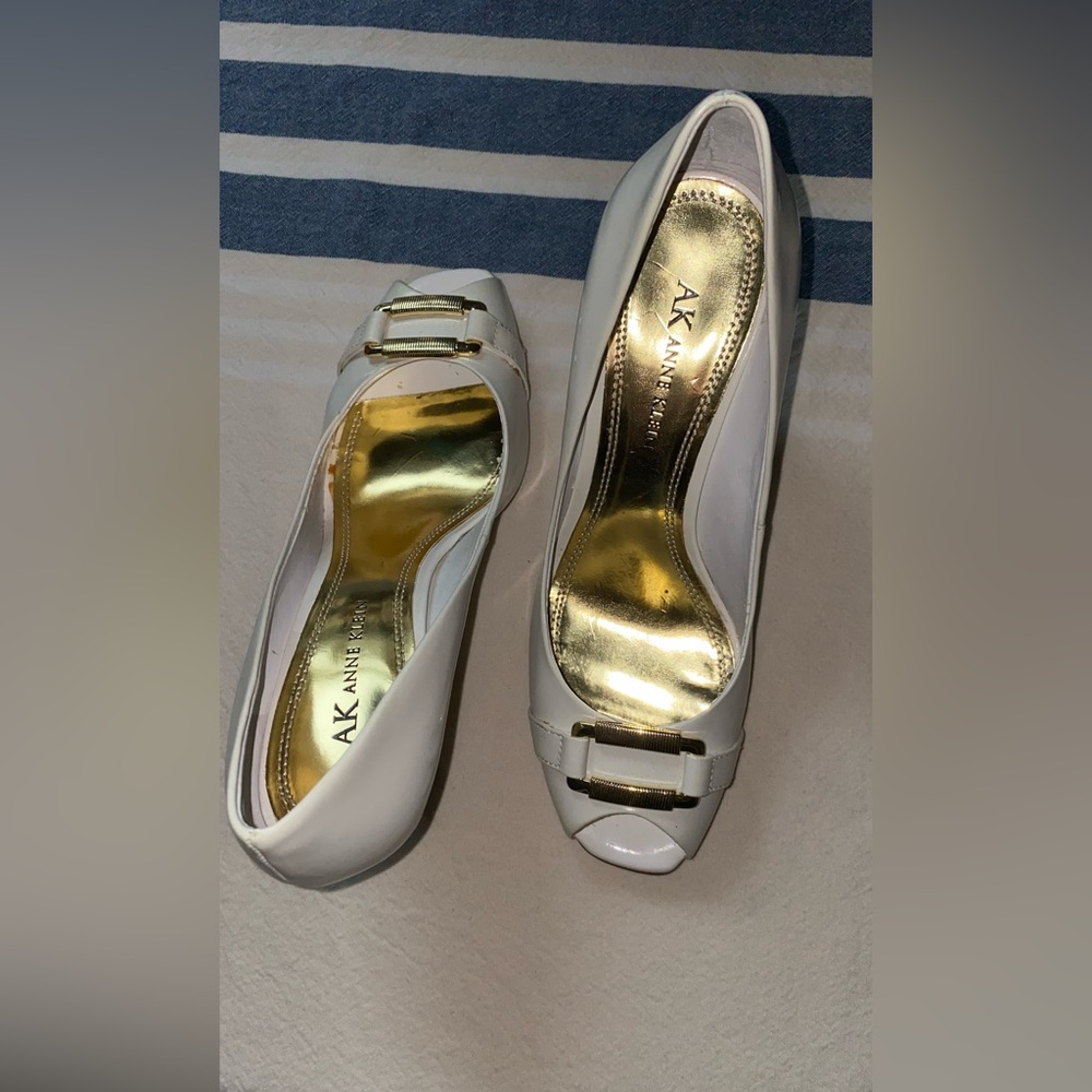 Anne Klein Peep-Toe Heels - Picture 5 of 7